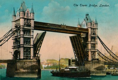 Tower Bridge, 1915, 1900-1930 tekijältä Unbekannt