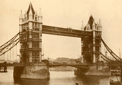 Tower Bridge, Lontoo, vuonna 1930. tekijältä Unbekannt