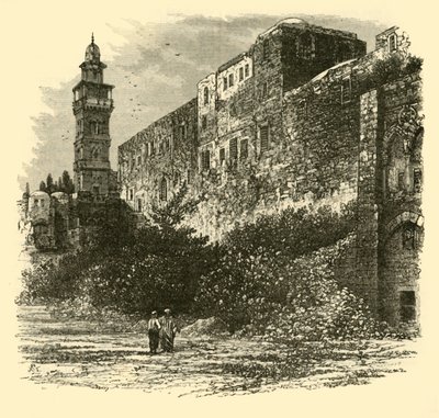 Antonian torni, Jerusalem, 1890. tekijältä Unbekannt