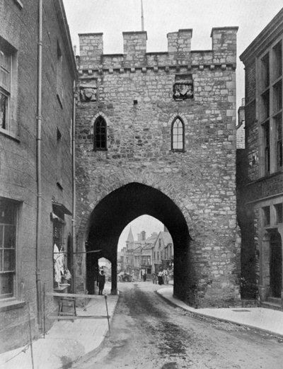 The Town Gate, Chepstow, Monmouthshire, Wales, 1924-1926 tekijältä Unbekannt