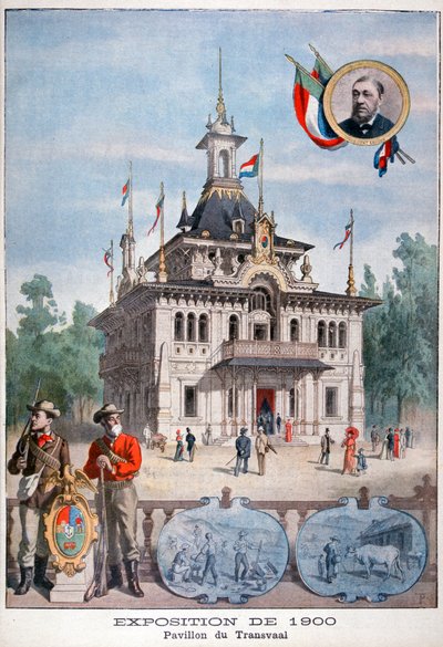 Transvaalin paviljonki vuoden 1900 yleisnäyttelyssä, Pariisi, 1900 tekijältä Unbekannt
