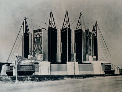 Matkailu- ja kuljetusrakennus, 1932 1933. tekijältä Unbekannt
