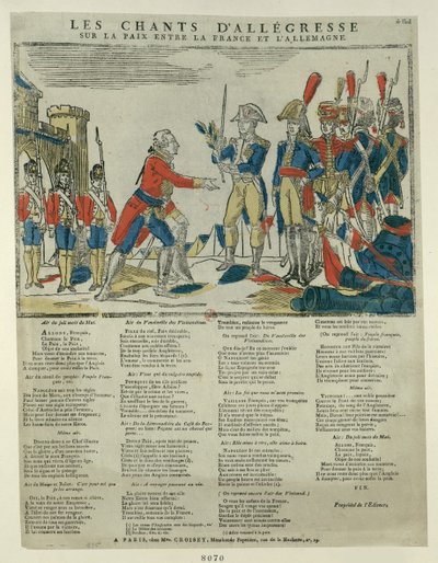 Pressburgin rauhansopimus, 1805 tekijältä Unbekannt