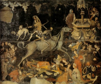 Kuoleman voitto, noin 1445-1447 tekijältä Unbekannt