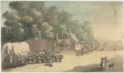 Turnpike Gate, 1700-luku. tekijältä Unbekannt