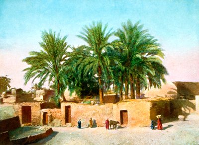 Karnakin kylä, Egypti, 1900-luku tekijältä Unbekannt
