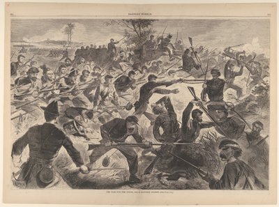 Sota unionin puolesta, 1862 - A Bayonet Charge Harpers Weekly, Voi. VII, 12. heinäkuuta 1862. tekijältä Unbekannt