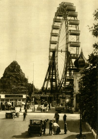 Wiener Riesenrad, Wien, Itävalta, 1935. tekijältä Unbekannt