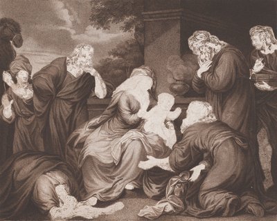 Viisaiden uhri, 1788. tekijältä Unbekannt