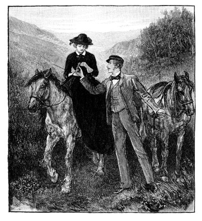 Prinsessan kuninkaallisen kosiminen, 1850-luku, 1888 tekijältä Unbekannt