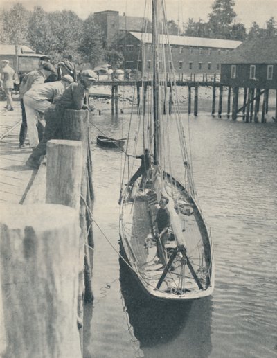 Yacht, joka purjehti maailman ympäri, 1936 tekijältä Unbekannt