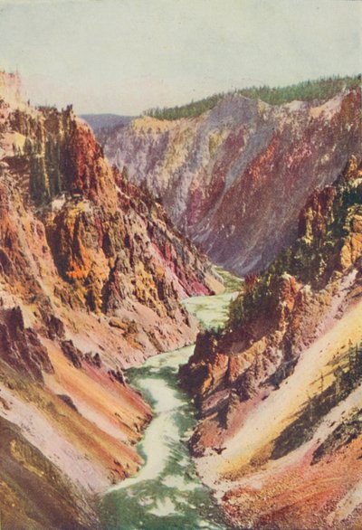 Yellowstone River, 1916 tekijältä Unbekannt
