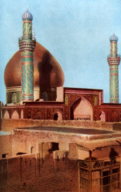 Al-Askarin moskeija, Samarra, Irak, 1930-luku tekijältä Unbekannt