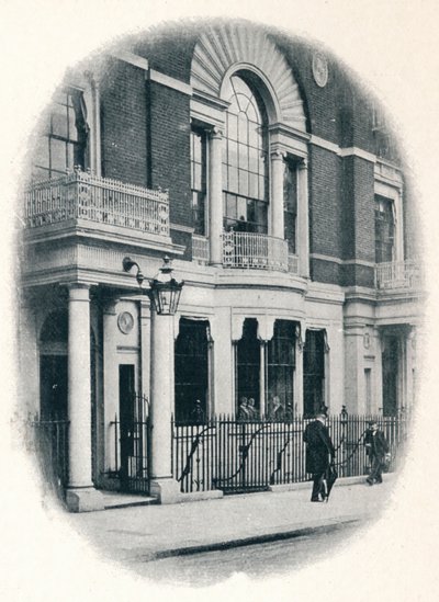 Erkkeri, Boodles Club, Lontoo, c1900 1901 tekijältä Unbekannt