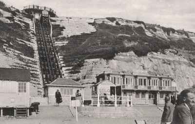 Kalliohissi Bournemouthissa, Dorsetissa, 1900-luvun alussa tekijältä Unbekannt