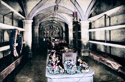 Krypta St Georges Chapelin kansliassa, Windsorin linna, 1910 1911 tekijältä Unbekannt