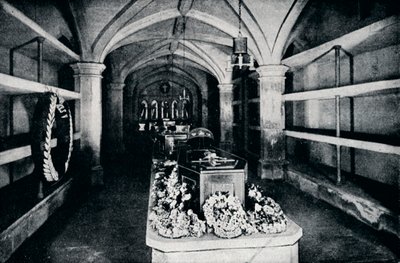 Krypta St Georges Chapelin kansliassa, Windsorin linna, 1910 1911 tekijältä Unbekannt