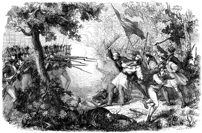 Thomin, alias Sir William Courtenayn, kuolema, Dunkerque, Kent, 1838 tekijältä Unbekannt