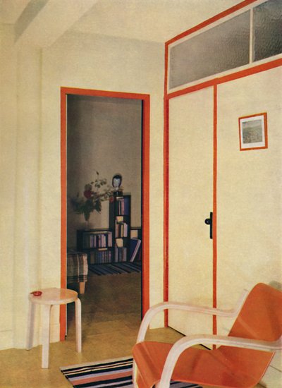 Tohtori H. J. Modreysin asunnon sisääntulo Highfield Courtissa, 1936 tekijältä Unbekannt