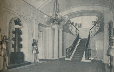 Hieno Staircase Hall First Lords -asunnossa Admiraltyssa, 1937 tekijältä Unbekannt