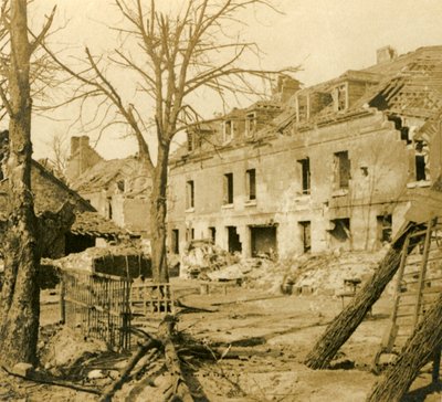 Lasitehdas Soissonsissa, Pohjois-Ranskassa, c1914-c1918 tekijältä Unbekannt