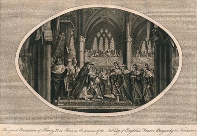 Henrik VI:n kruunajaiset Pariisissa, 1431 1793 tekijältä Unbekannt