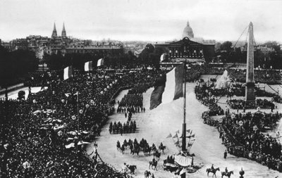 Suuri voittoparaati, Pariisi, Ranska, 14. heinäkuuta 1919 tekijältä Unbekannt