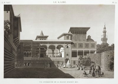 Osman Beyn talo, Egypti, n. 1798 tekijältä Unbekannt