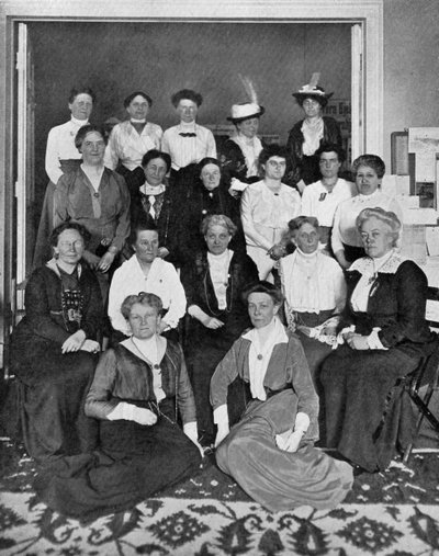 Naisten äänioikeustyöläisten kansainvälinen kokoontuminen, 1914, c1920 tekijältä Unbekannt
