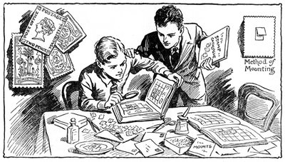 Postimerkkien keräämisen iloja, 1937 tekijältä Unbekannt
