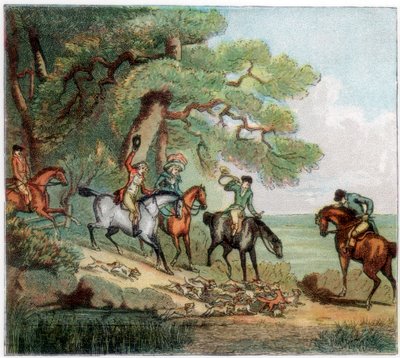 Tappa, ketunmetsästys, 1787 1890 tekijältä Unbekannt