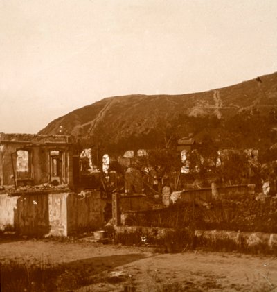 Kioski, Metzeral, Pohjois-Ranska, c1914-c1918 tekijältä Unbekannt