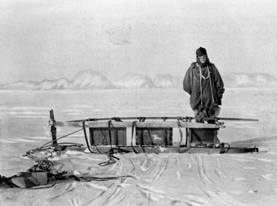 Viimeinen reki vaelluksesta takaisin Suurelta Etelämatkalta, 1909 tekijältä Unbekannt