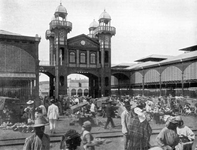 Tori, Port-au-Prince, Haiti, 1926 tekijältä Unbekannt