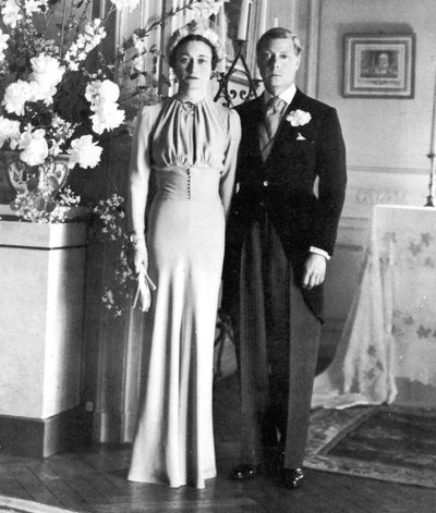 Windsorin herttuan ja Wallis Simpsonin avioliitto, 1937 tekijältä Unbekannt