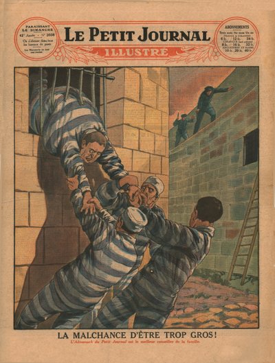 Liian lihavuuden epäonni, 1931. tekijältä Unbekannt
