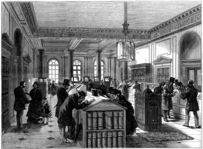 Uusi testamenttirekisteri, Somerset House, Lontoo, 1875 tekijältä Unbekannt