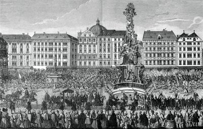 Uskollisuusvala Maria Teresalle Itävallan arkkiherttuattarena, 22. marraskuuta 1740, 1903 tekijältä Unbekannt