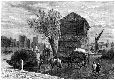 Old Horseferry, Lontoo, c1800 1891 tekijältä Unbekannt