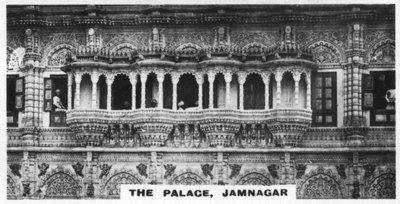 Palatsi, Jamnagar, Intia, vuodelta 1925 tekijältä Unbekannt