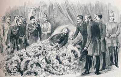 Ensimmäisen Saksan keisarin kuolema: William I:n kuolinsänky, 1888 1911 tekijältä Unbekannt
