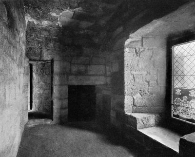 Edward II:n maineikas syntymäpaikka, Caernarvonin linnan suuri Eagle Tower, 1924-1926 tekijältä Unbekannt