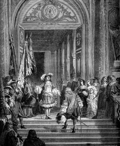 Grand Conden paluu Versaillesiin, 1674 1882-1884 tekijältä Unbekannt
