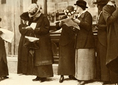 Lusitanian uppoaminen, toukokuu 1915, 1935. tekijältä Unbekannt