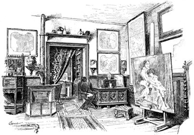 Paul-Jacques-Aime Baudryn pienempi studio, 1880-1882 tekijältä Unbekannt