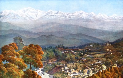 Lumet Jalapaharista, Darjeelingistä, Intiasta, 1900-luvun alussa tekijältä Unbekannt