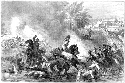 Jalalabadin varuskunnan taistelu, Afganistan, 1842 tekijältä Unbekannt