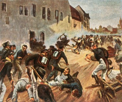 Grimman portin myrsky 19. lokakuuta 1813, 1936. tekijältä Unbekannt