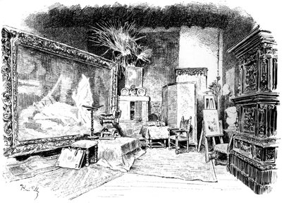 Karl von Pilotyn studio, 1880-1882 tekijältä Unbekannt