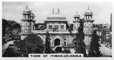 Itimad-Ud-Daulan hauta, Agra, Intia, vuodelta 1925 tekijältä Unbekannt